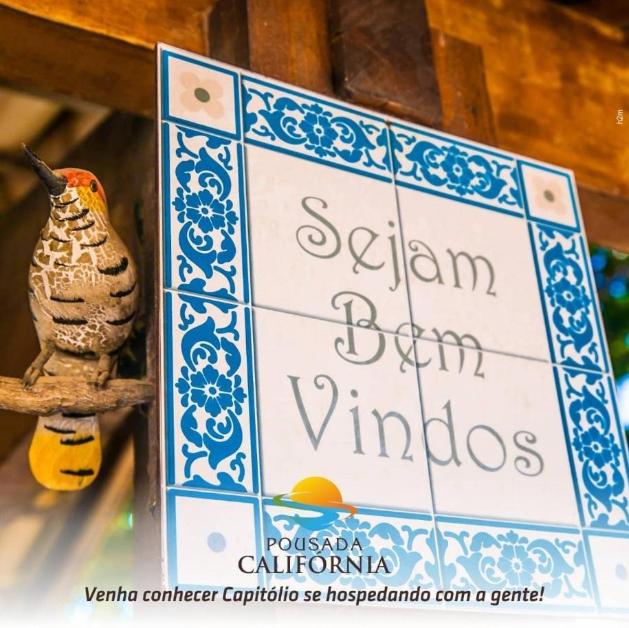Pousada Califórnia Capitólio Exterior foto