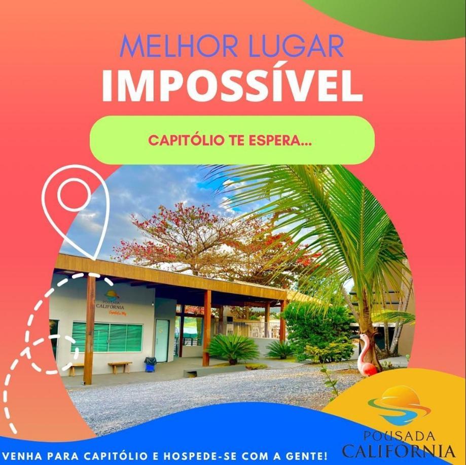 Pousada Califórnia Capitólio Exterior foto
